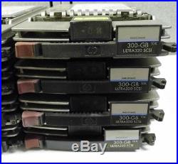 (Lot of 8) 300GB Wide Ultra320 SCSI Hard Disk Drive 3.5 HP Spare 351126-001