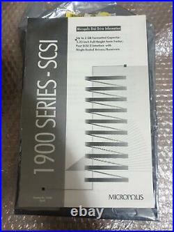 Micropolis 3.6GB 5.25 FH 50-Pin SCSI NEW Hard Drive (1936) NUOVO