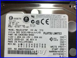 NEW Fujitsu 147GB 15K RPM Ultra 320 SCSI 68-Pin LVD Hard Disk Drive MAU3147NP