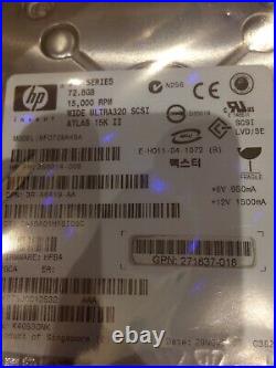 New Hard Drive HP Bf0728a4ba 356914-008 72.8 GB 15k U320