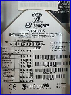 New Seagate ST51080N SCSI Hard Drives SGI p/n# 013-1588-001