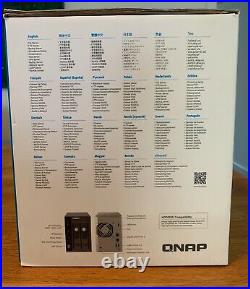 QNAP TS-253 Pro (2-bay NAS, 2GB RAM, Intel Quad-core 2GHz CPU) + 3TB Hard Drive
