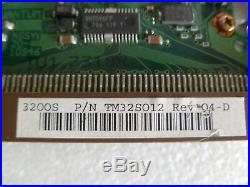 Quantum Fireball 3200s 50pin SCSI Hard Drive P/ntm32s012 Rev04-d