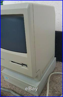 RARE Vintage APPLE Mac Macintosh Plus 1MB Computer KB + Mouse + SCSI Hard Drive