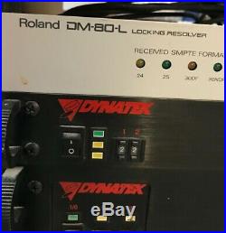 Roland DM-80 Digital Recorder withControler/Hard Drives/Video Resolver/SCSI DAT
