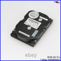 SCSI 50-PIN HDD Fujitsu M2684SAU 542MB 540MB Hard Drive CA01237-B141-R Hard Driv