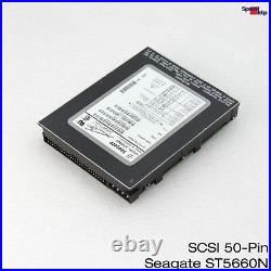 SCSI 50-PIN HDD Seagate ST5660N Hard Drive Disk 545MB 540MB 9A2002-039 2