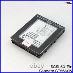 SCSI 50-PIN HDD Seagate ST5660N Hard Drive Disk 545MB 540MB 9A2002-305 2