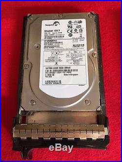 SEAGATE CHEETAH 10K. 7 300GB SERVER SCSI HARD DRIVE 80PIN ST3300007LC withDELL TRAY