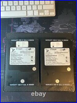 SEAGATE ST32430WD HP 0950-2605 SCSI WIDE 68 Pin 2.1GB HARD DRIVE X2