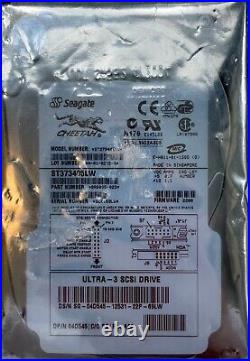 SEGATE Hard Disk Drive 18.4GB 15K 3.5 Ultra-320 Scsi- 04D545