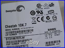 Seagate 10k. 7 St3146707lw 146gb 68pin SCSI Hard Drive P/n9x2005-105 F/w0005