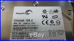 Seagate 146GB 15K Ultra320 SCSI Hard Drive ST3146854LC DC959 Y4707 withCaddy