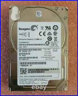 Seagate 2TB Enterprise Capacity 2.5 7.2K SAS 12Gb/s Hard Drive HDD ST2000NX0433