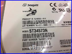 Seagate Barracuda 4.55GB 3.5 7200RPM ST34573N SCSI Hard Drive Tested Formatted