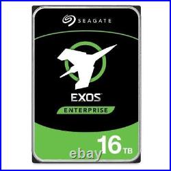 Seagate Exos 16TB SAS Enterprise Hard Drive 3.5 512E / 4KN 7200RPM 256MB Cache