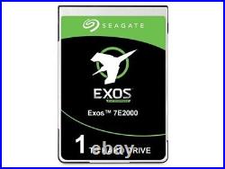 Seagate Exos 7E2000 1TB SAS 2.5 Hard Drive 7200RPM, 128MB Cache