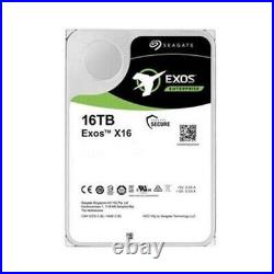 Seagate Exos X16 16TB SAS 12GBs HDD Hard Drive 7200 3.5 ST16000NM002G