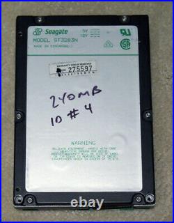 Seagate ST3283N 240mb SCSI Hard Drive