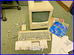 Vintage APPLE Mac Macintosh Plus 1MB Computer with 20SC (NO SCSI Hard Drive)