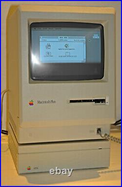 Vintage Apple Macintosh M2644 40SC Zero Footprint 40MB SCSI Hard Disk Drive! OK