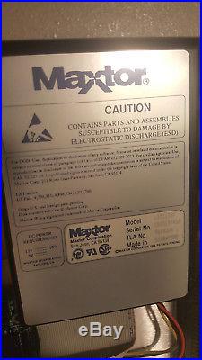 Vintage Atari ST Hard Drive Maxtor 213mb WORX BOOTs Progs SCSI 520 1040 LXT213SY