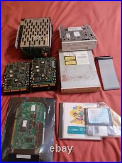 Vintage SCSI Lot. Harddrives, Dvd ROM, Tape Drive, New Adaptec Card with Software