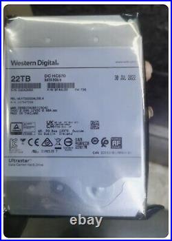 Western Digital WD Ultrastar DC HC570 Hard drive 22 TB internal 3.5